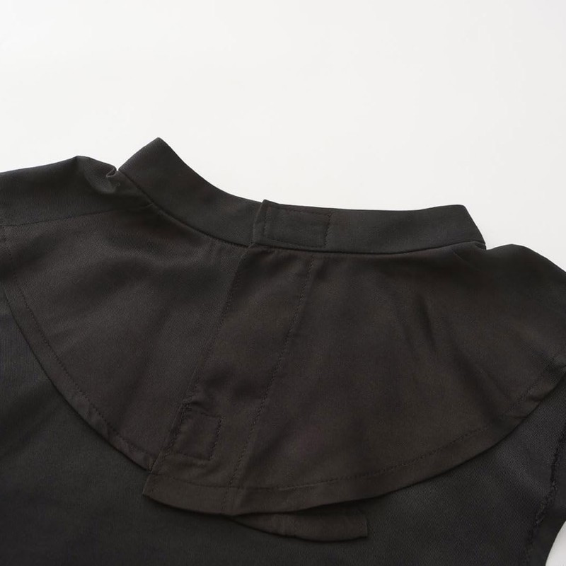 2pcs in Pack Unisex Clergy Black Tab Collar Clerical Bib