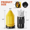 50AMP RV Power Cord Twist Lock Plug with Locking Ring