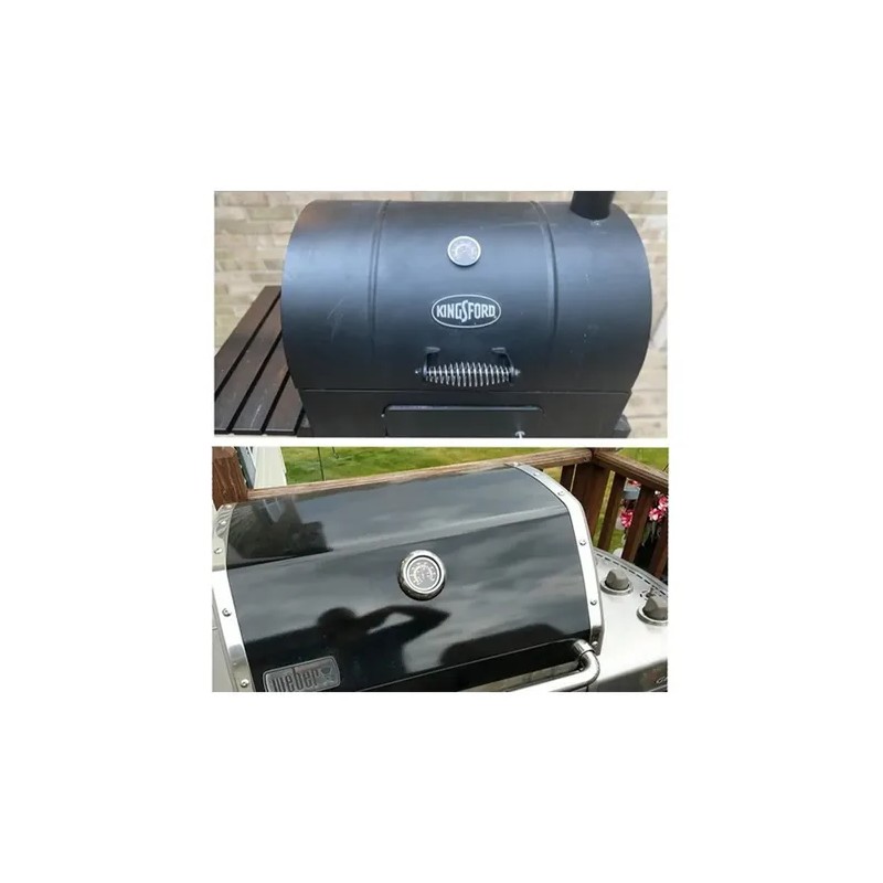 2 X Termómetro Asador Parrilla 50 A 800 Oc Tuerca