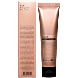 NARD RX Curl Cream for Damaged Hair Care - Elastic, Volume, and Frizz-Free Curls (Containing Amino Acids, Protein, Keratin, Silk, 11 Peptides, Vitamin E, and 6 Oils) - 3.38 oz