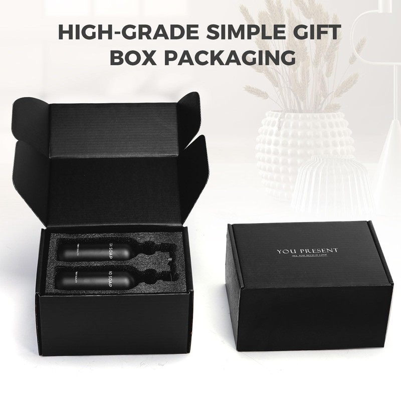 Soap Dispenser Set for Kitchen - Modern Design for Hand