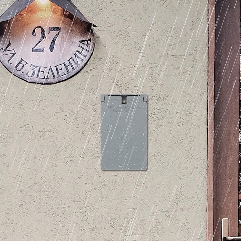 Hemobllo Aluminum Die-Cast Socket Cover Weatherproof Wall Outlet Cover Metal