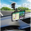 Ramtech Universal Car GPS Windshield Dual Clip Mount, Suction Cup