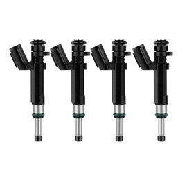 Hsingach Fuel Injectors 4Pcs Compatible with Nissan For Versa 1.6L Base S SL SV 2012 2013 2014 2015 2016 2017 2018 2019 18 Holes 166001KT0A