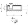 WITTKOWARE 2.6 mm Dwarf Couplings with Screw Connection (Suitable for