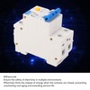 Miniature Circuit Breaker 1P Plus N Rail Mounting Double Handle