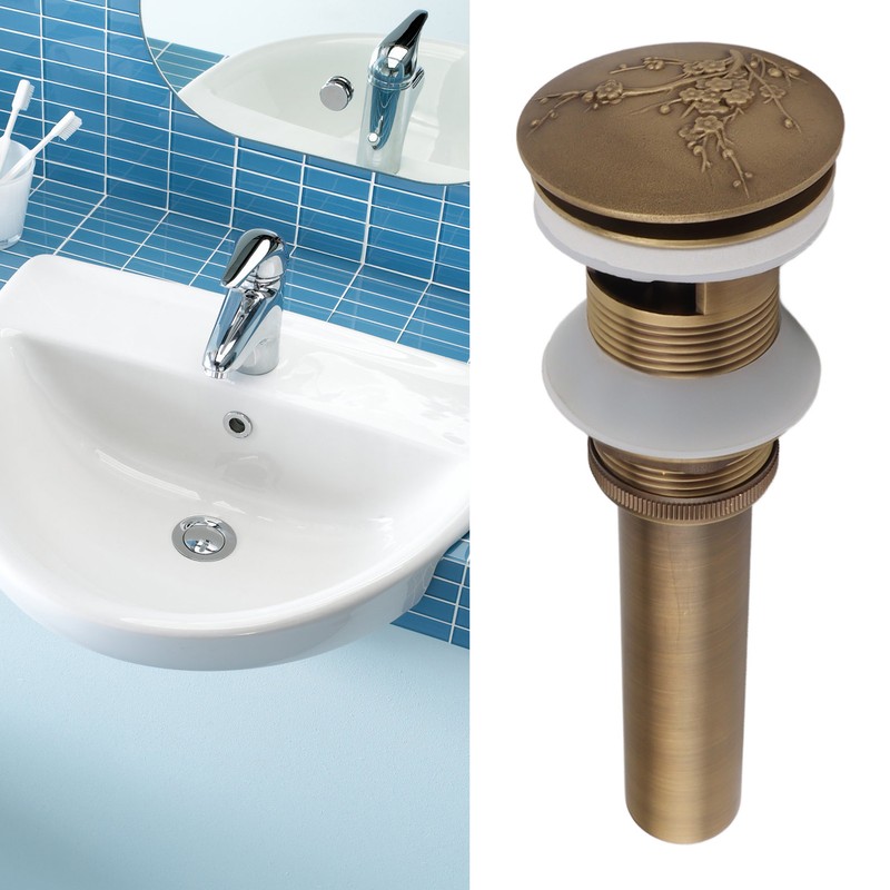 Pop Up Sink Drain Copper Sink Drain Stopper Vessel Vintage