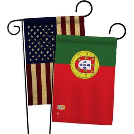 World Cup 2022 Portuguese Sports Fan Outdoor Flags American Banner Pack Wall Art Patio Lawn Garden Room Decorations Tapestry Yard Signs FIFA Portugal Trophy Soccer Game Football Gifts Made in USA