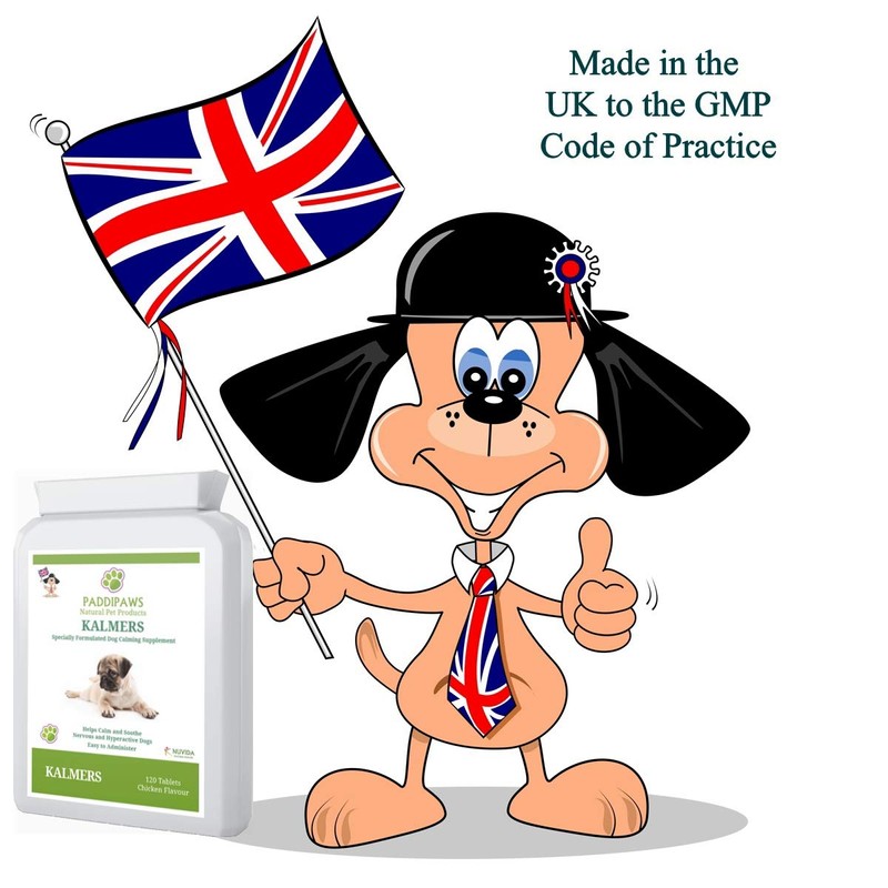 PADDIPAWS Dog Calming Tablets - A natural blend to help