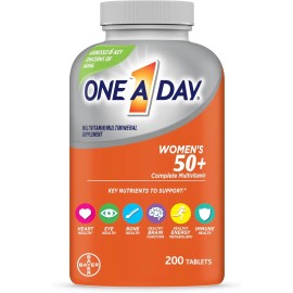 One A Day Mujer 50+ 200 Tabletas Sabor Sin Sabor