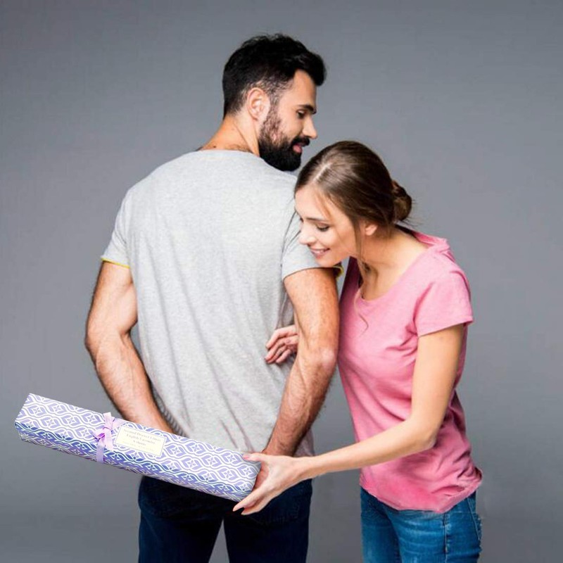 SCENTORINI Lavender Scented Drawer Liners, 6 Sheets Fragrant Paper Liners