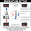 2pcs STC-1000 Digital Temperature Controller, 110-220V Digital Temperature Controller Thermostat,
