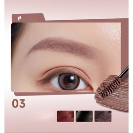 1PC Rock Sweet Eyebrow Mascara Eyebrow Concealer Color, Golden Light Brown Styling Brow Mascara, 3.5g (03#)