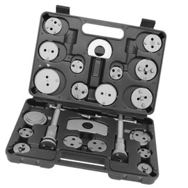 MACHSWON 22Pcs Disc Brake Caliper Compressor Wind Back Tool Set - Professional Caliper Piston Rewind Tool for Car, Truck, and 4-Wheel Drive Disc Brake Vehicles
