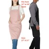 Professional Apron with Large Pockets - 100% Soft Cotton Canvas