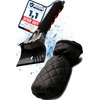 LYVANAS Eiskratzer Auto mit Handschuh TESTSIEGER 2023* - “Eismonster” Profi