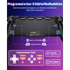 GAMSINGY Kabellos Handheld Switch Controller, Cooles RGB-Licht Switch Controller Griffe