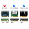 Nockchawon M.2 NVME SSD Convert Adapter,NGFF M.2 NGFF M-Key AHCI