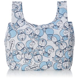 Marushin Mini Eco Bag, Doraemon, Colors Blue, 290500 3500, H 13.0 x W 9.8 x D 7.9 inches (33 x 25 x 20 cm) (when stored: 3.1 x 3.9 inches (8 x 10 cm)