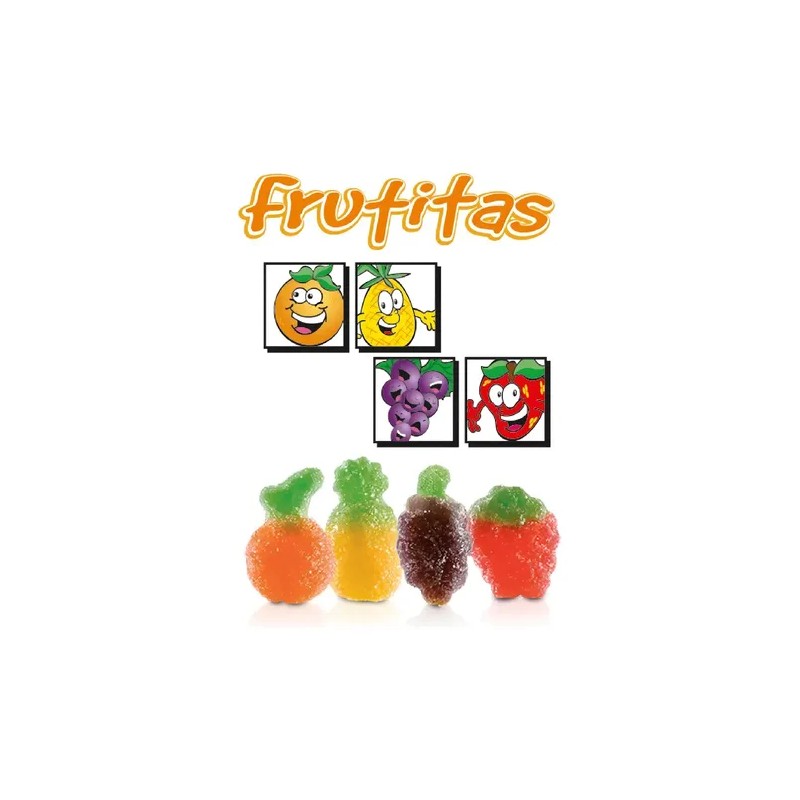 Lucky Gummys Frutitas Gomitas de Azucar 1kg