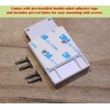 Garage Door Bracket Compatible with SimpliSafe Entry Sensor, Easy Setup,