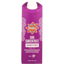 Bhakti Chai, Original Fresh Chai, Unsweetened Concentrate, 32 oz