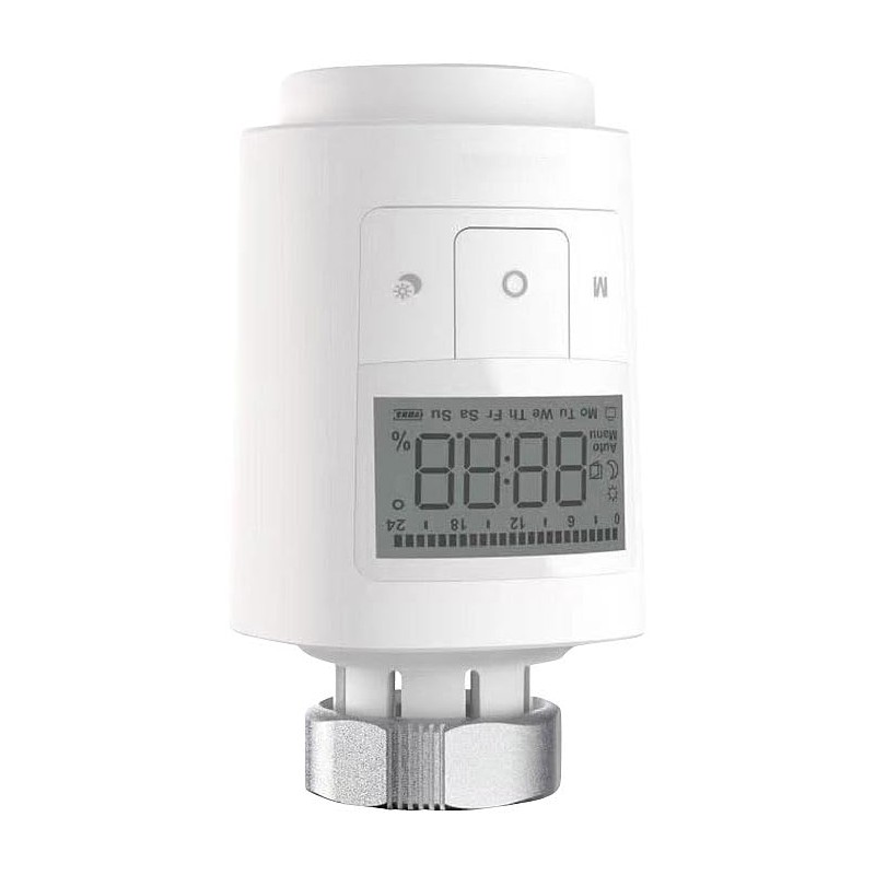 revolt Radiator Thermostats: Set of 3 Programmable Universal Radiator Thermostats,