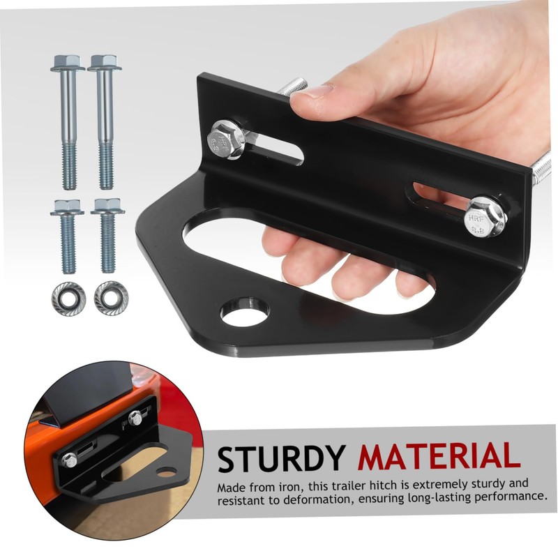 Mobestech Heavy Duty Hitch Receiver for Lawn Mower Zero Turn