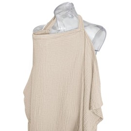 Poemtian Nursing Cover for Baby Breastfeeding Nursing Cover Poncho for Privacy Multi-use Adjustable Nursing Apron Cover Soft and Breathable Breastfeeding Supplies for Mother