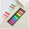 TEHAUX 10sets Semi Sticky Index Tabs Unique Arrow Flag Page