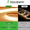 JOYLIT 24V COB LED Strip Lights Waterproof 3000K 550LM/FT Super
