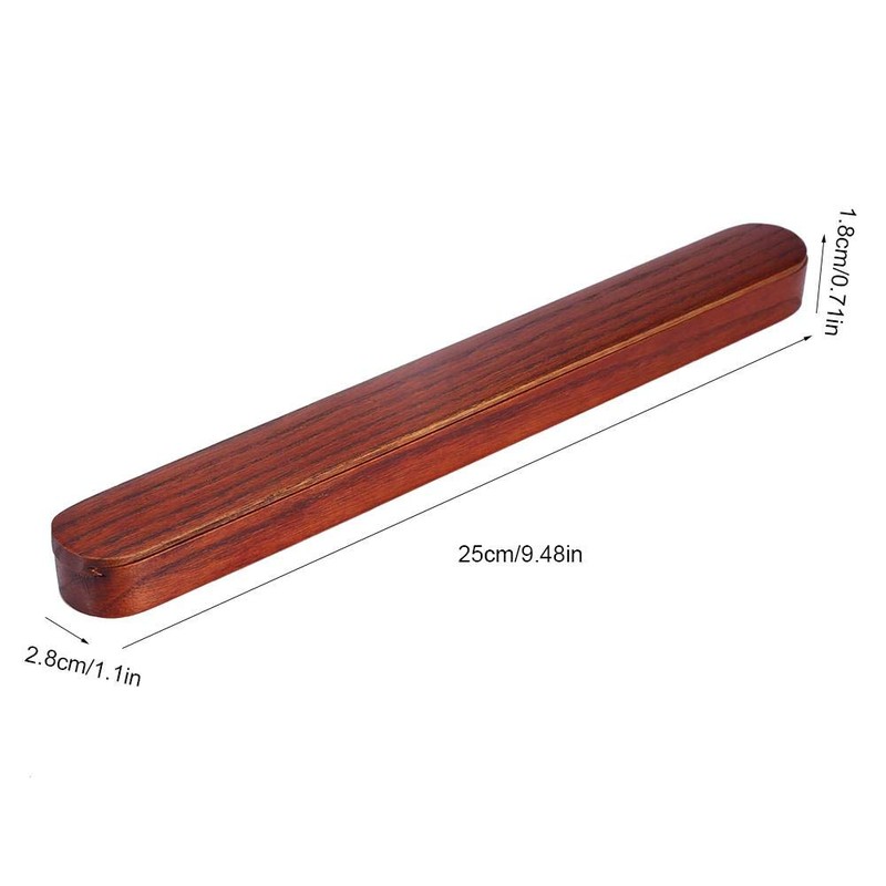 Nikou Natural Wooden Chopsticks, Portable Wooden Chopsticks, Pull-Out Chopstick Box,