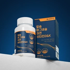 Vitamin Village 비타민마을 칼슘 마그네슘 아연 비타민D K 90정 1병 3개월분 Vitamin Village Calcium Magnesium Zinc Vitamin D K 90 Tablets 1 Bottle 3 Months Supply