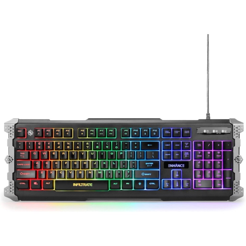 ENHANCE Infiltrate Membrane Gaming Keyboard