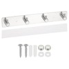 PATIKIL Wall Mounted Coat Rack 10" 304 Stainless Steel Beveled
