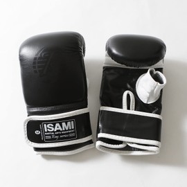 ISAMI RS RS-001 Punching Gloves, Black, S