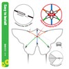 DoinFly Butterflys for Kids, Beautiful Kite Easy to Fly for