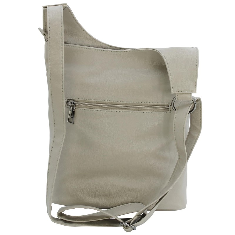 JENNIFER JONES Women's Shoulder Bag with Zip - Handbag in