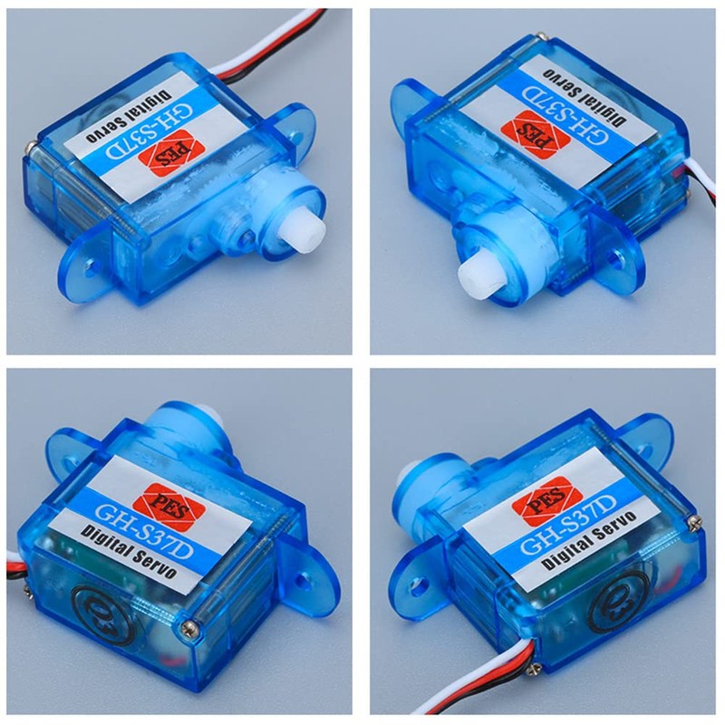 SazkJere 4Pcs Mini Super Light 3.7g GH-S37D Digital Servo 3.6V-4.8V
