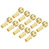 TA-VIGOR 10mm Tube OD Compression Sleeves and Ferrules, 60PCS Brass
