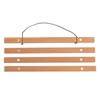 Teak Wood Magnetic Poster Hanger Frame Wooden Magnetic Hanger Frame