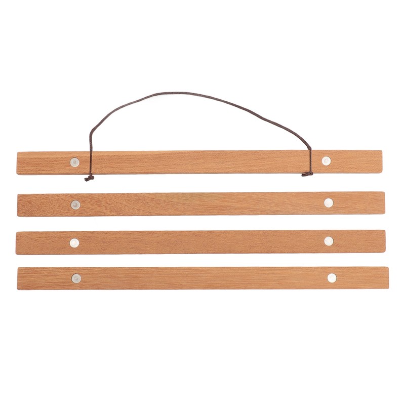 Teak Wood Magnetic Poster Hanger Frame Wooden Magnetic Hanger Frame