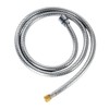 Socila Professional Stainless Steel Shampoo Bowl Hose - 1/2" Thread