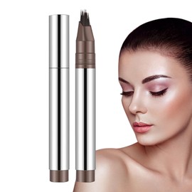 Eyebrow Filler Pen - 2-in-1 Microfilling Eyebrow Pencil | Long-Lasting Sweat-Proof Hairline Pen, Makeup Accessories Beauty Supplies for Special Occasions Professional Salon