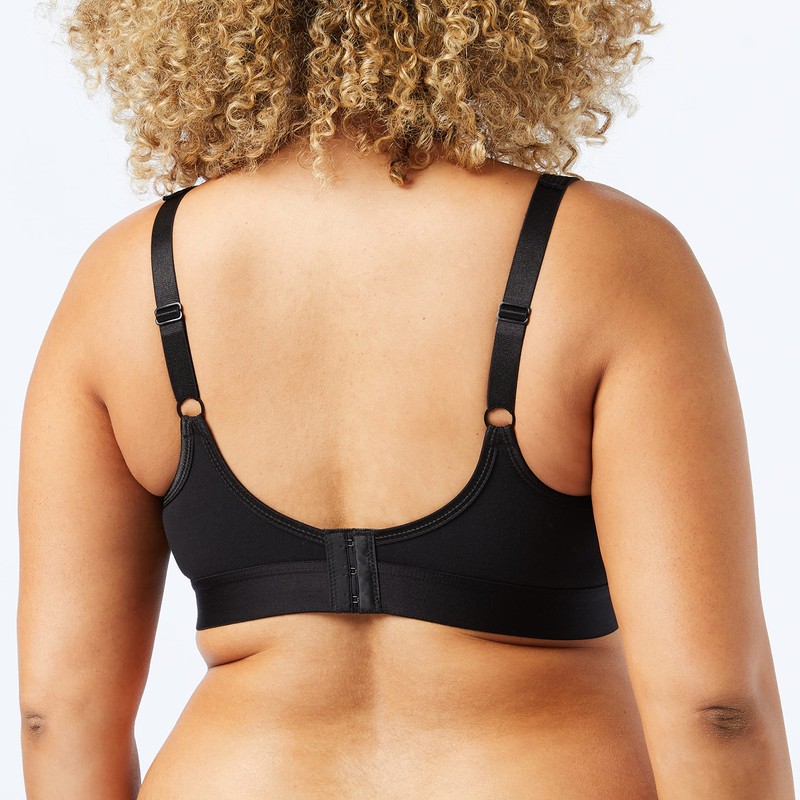 Naturana Women's Opaque Bra, black
