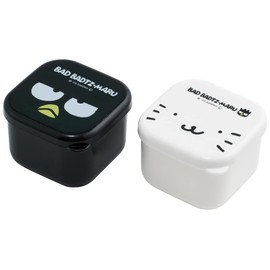 Skater Sanrio MO1WAG-A Mini Seal Container, Storage Container, Side Dish, 4.1 fl oz (130 ml), Set of 2, City Strolls, 2