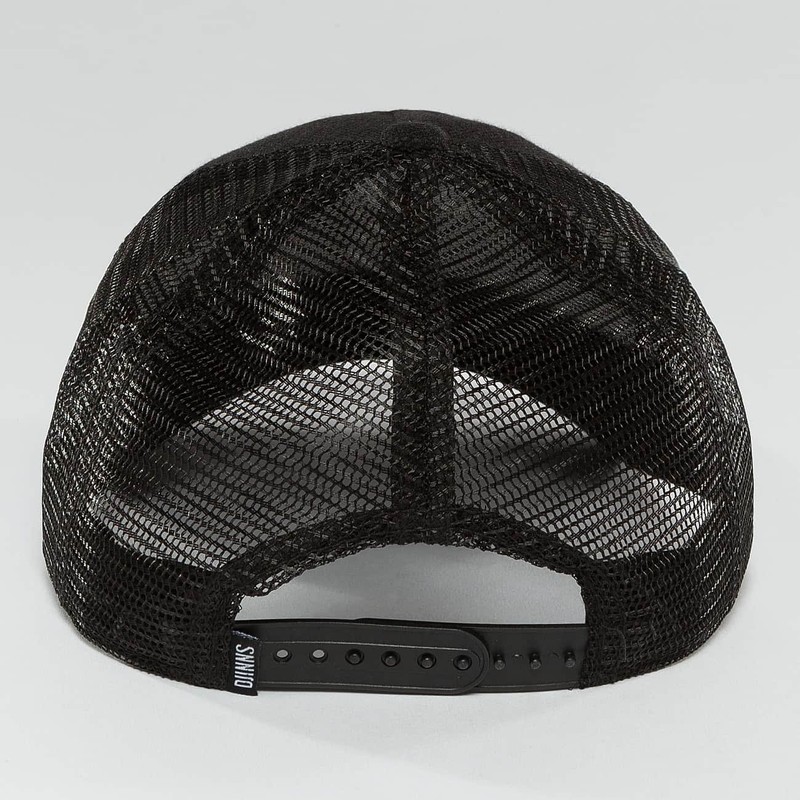 Djinns Men Caps/Trucker Cap Melambo Black Adjustable
