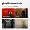 Padlock with Combination Code - 4 Digit Combination Lock for