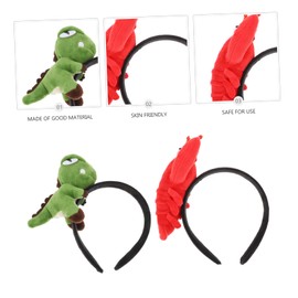 NOLITOY 2pcs Cartoon Lobster Headbands for Boy Girl and Adults Fun Party Favors and Photo Props for Festivals Role-playing and Themed Celebrations