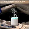 Portable Waterless Essential Oil Diffuser Starter Kit with 7 Lights